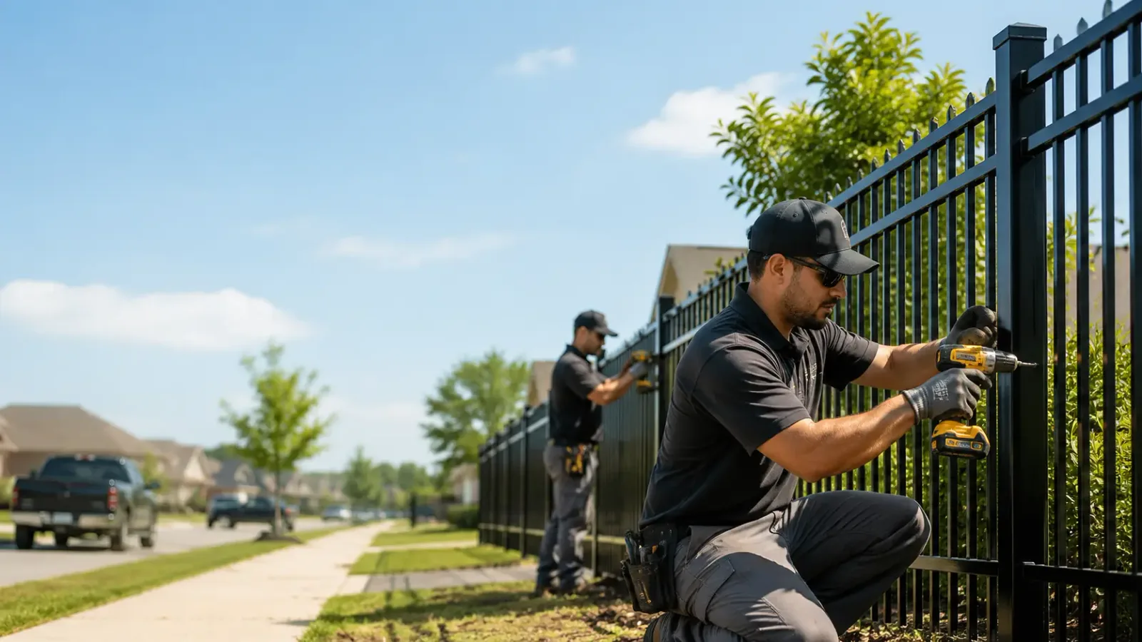 Metal Fence Installation in Ingram, TX